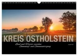 Ostholstein - Land und Wasser zwischen Sonnenauf- und Sonnenuntergang (Wandkalender 2024 DIN A3 quer), CALVENDO Monatskalender
