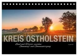 Ostholstein - Land und Wasser zwischen Sonnenauf- und Sonnenuntergang (Tischkalender 2024 DIN A5 quer), CALVENDO Monatskalender