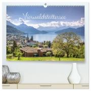 Vierwaldstättersee (hochwertiger Premium Wandkalender 2024 DIN A2 quer), Kunstdruck in Hochglanz