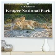 Auf Safari im Kruger National Park (hochwertiger Premium Wandkalender 2024 DIN A2 quer), Kunstdruck in Hochglanz