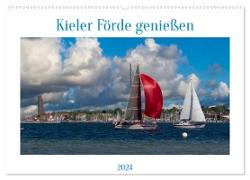 Kieler Förde genießen (Wandkalender 2024 DIN A2 quer), CALVENDO Monatskalender
