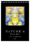 Nature's Faces (Tischkalender 2024 DIN A5 hoch), CALVENDO Monatskalender