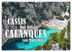 Cassis und die Calanques von Marseille (Wandkalender 2024 DIN A2 quer), CALVENDO Monatskalender