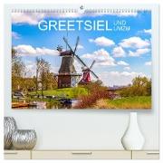 Greetsiel und Umzu (hochwertiger Premium Wandkalender 2024 DIN A2 quer), Kunstdruck in Hochglanz