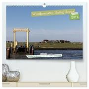 Wunderschöne Hallig Hooge (hochwertiger Premium Wandkalender 2024 DIN A2 quer), Kunstdruck in Hochglanz