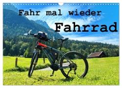 Fahr mal wieder Fahrrad (Wandkalender 2024 DIN A3 quer), CALVENDO Monatskalender