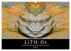 LiTH-Os Antlitze des Sandsteins von ID AD Art Gabi Zapf (Wandkalender 2024 DIN A2 quer), CALVENDO Monatskalender