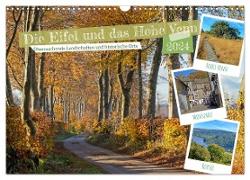 Die Eifel und das Hohe Venn (Wandkalender 2024 DIN A3 quer), CALVENDO Monatskalender
