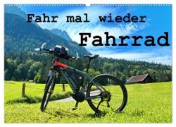 Fahr mal wieder Fahrrad (Wandkalender 2024 DIN A2 quer), CALVENDO Monatskalender