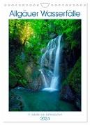 Allgäuer Wasserfälle (Wandkalender 2024 DIN A4 hoch), CALVENDO Monatskalender