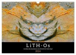LiTH-Os Antlitze des Sandsteins von ID AD Art Gabi Zapf (Wandkalender 2024 DIN A3 quer), CALVENDO Monatskalender