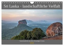 Sri Lanka - landschaftliche Vielfalt (Wandkalender 2024 DIN A4 quer), CALVENDO Monatskalender