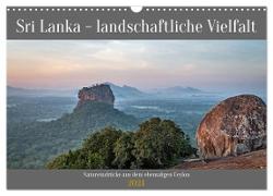 Sri Lanka - landschaftliche Vielfalt (Wandkalender 2024 DIN A3 quer), CALVENDO Monatskalender