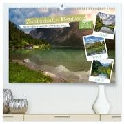 Zauberhafte Bergseen (hochwertiger Premium Wandkalender 2024 DIN A2 quer), Kunstdruck in Hochglanz