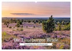 Die Lüneburger Heide - Faszination einer Naturlandschaft (Wandkalender 2024 DIN A2 quer), CALVENDO Monatskalender