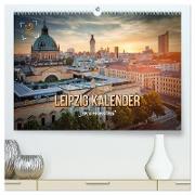 Leipzig Kalender Perspektiven (hochwertiger Premium Wandkalender 2024 DIN A2 quer), Kunstdruck in Hochglanz