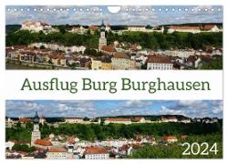 Ausflug Burg Burghausen (Wandkalender 2024 DIN A4 quer), CALVENDO Monatskalender
