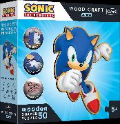 Holz Puzzle Sonderform 50 - Sonic