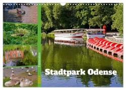 Faszination Stadtpark Odense (Wandkalender 2024 DIN A3 quer), CALVENDO Monatskalender