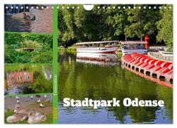 Faszination Stadtpark Odense (Wandkalender 2024 DIN A4 quer), CALVENDO Monatskalender