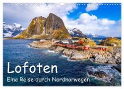 Lofoten - Eine Reise durch Nordnorwegen (Wandkalender 2024 DIN A3 quer), CALVENDO Monatskalender