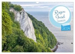 Rügen - Inseltraumblicke (Wandkalender 2024 DIN A3 quer), CALVENDO Monatskalender