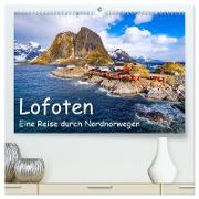 Lofoten - Eine Reise durch Nordnorwegen (hochwertiger Premium Wandkalender 2024 DIN A2 quer), Kunstdruck in Hochglanz