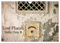Lostplaces Stille Orte II (Wandkalender 2024 DIN A4 quer), CALVENDO Monatskalender