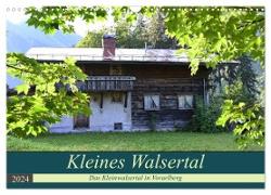 Kleines Walsertal - Das Kleinwalsertal in Vorarlberg (Wandkalender 2024 DIN A3 quer), CALVENDO Monatskalender