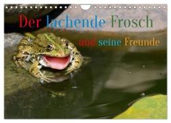 Der lachende Frosch und seine Freunde (Wandkalender 2024 DIN A4 quer), CALVENDO Monatskalender