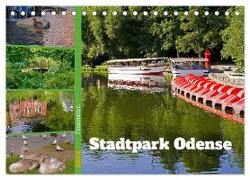 Faszination Stadtpark Odense (Tischkalender 2024 DIN A5 quer), CALVENDO Monatskalender