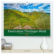Faszination Thüringer Wald (hochwertiger Premium Wandkalender 2024 DIN A2 quer), Kunstdruck in Hochglanz