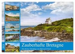 Zauberhafte Bretagne (Wandkalender 2024 DIN A2 quer), CALVENDO Monatskalender