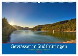 Gewässer in Südthüringen (Wandkalender 2024 DIN A2 quer), CALVENDO Monatskalender