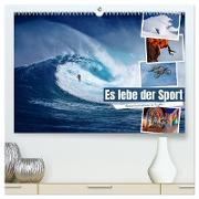 Es lebe der Sport - Momentaufnahmen by VogtArt (hochwertiger Premium Wandkalender 2024 DIN A2 quer), Kunstdruck in Hochglanz