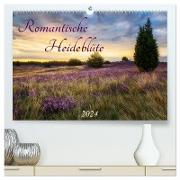 Romantische Heideblüte (hochwertiger Premium Wandkalender 2024 DIN A2 quer), Kunstdruck in Hochglanz