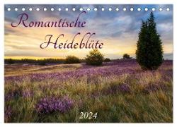 Romantische Heideblüte (Tischkalender 2024 DIN A5 quer), CALVENDO Monatskalender