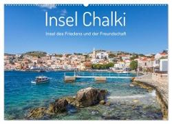 Insel Chalki (Wandkalender 2024 DIN A2 quer), CALVENDO Monatskalender