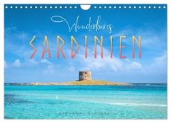 Wunderbares Sardinien (Wandkalender 2024 DIN A4 quer), CALVENDO Monatskalender