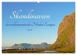 Skandinavien, der wildromantische Norden Europas (Wandkalender 2024 DIN A2 quer), CALVENDO Monatskalender