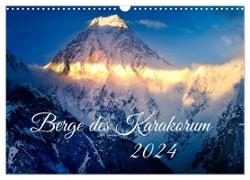 Berge des Karakorum (Wandkalender 2024 DIN A3 quer), CALVENDO Monatskalender