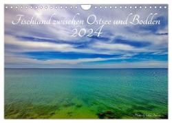 Fischland zwischen Ostsee und Bodden (Wandkalender 2024 DIN A4 quer), CALVENDO Monatskalender