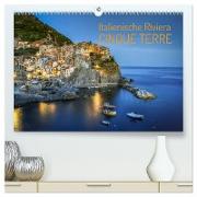 Italienische Riviera Cinque Terre (hochwertiger Premium Wandkalender 2024 DIN A2 quer), Kunstdruck in Hochglanz