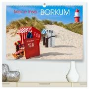 Meine Insel Borkum (hochwertiger Premium Wandkalender 2024 DIN A2 quer), Kunstdruck in Hochglanz