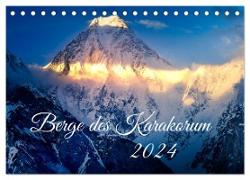 Berge des Karakorum (Tischkalender 2024 DIN A5 quer), CALVENDO Monatskalender