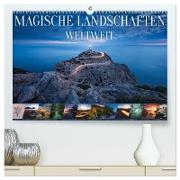 Magische Landschaften Weltweit (hochwertiger Premium Wandkalender 2024 DIN A2 quer), Kunstdruck in Hochglanz