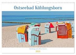 Ostseebad Kühlungsborn. Erholung mit allen Sinnen (Wandkalender 2024 DIN A3 quer), CALVENDO Monatskalender