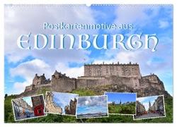 Postkartenmotive aus Edinburgh (Wandkalender 2024 DIN A2 quer), CALVENDO Monatskalender