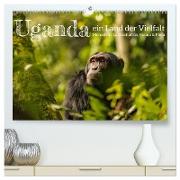Uganda - ein Land der Vielfalt (hochwertiger Premium Wandkalender 2024 DIN A2 quer), Kunstdruck in Hochglanz