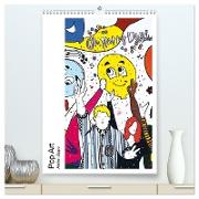 Pop Art - Atelier Zippo (hochwertiger Premium Wandkalender 2024 DIN A2 hoch), Kunstdruck in Hochglanz